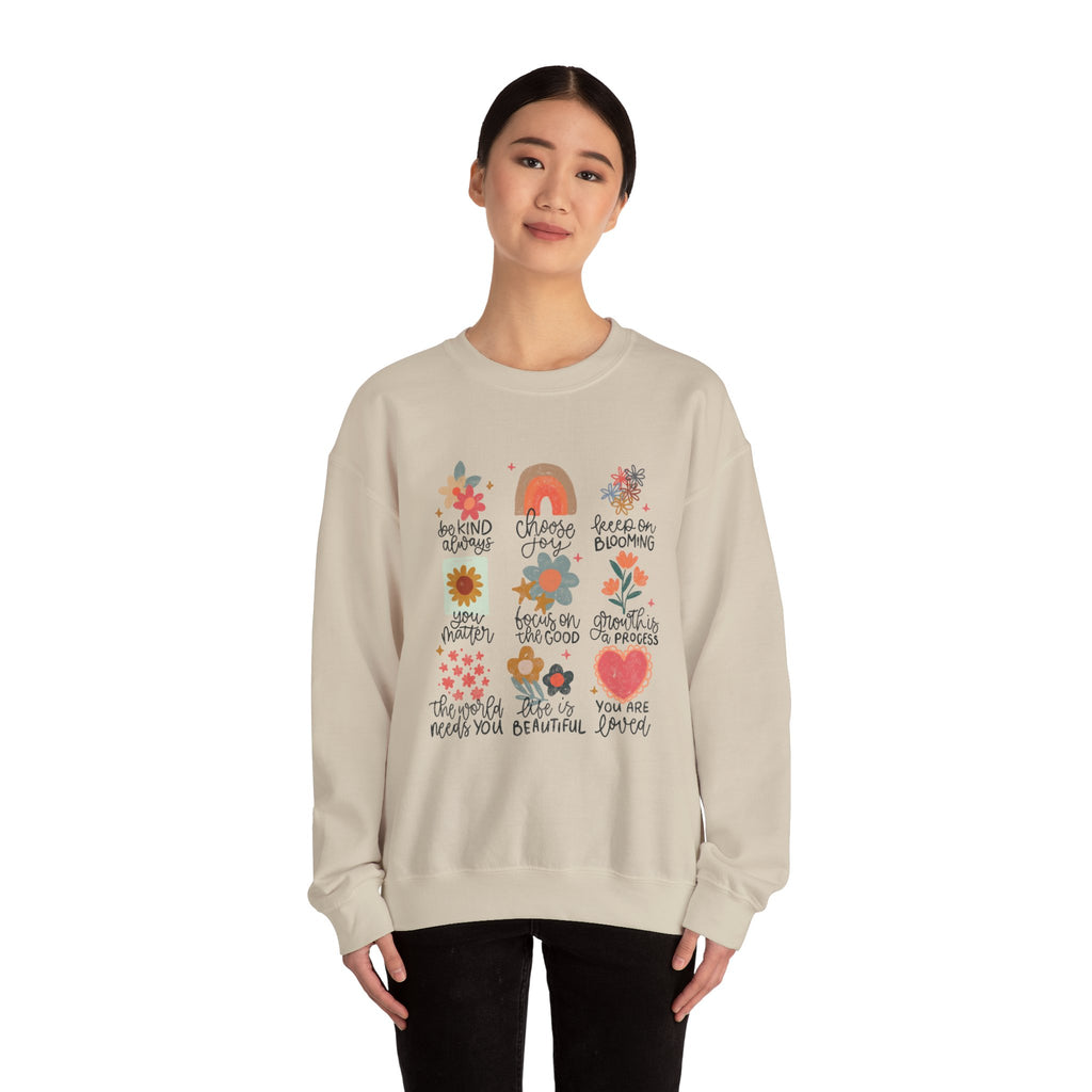 BE KIND TO ALL TIME SWEATSHIRT