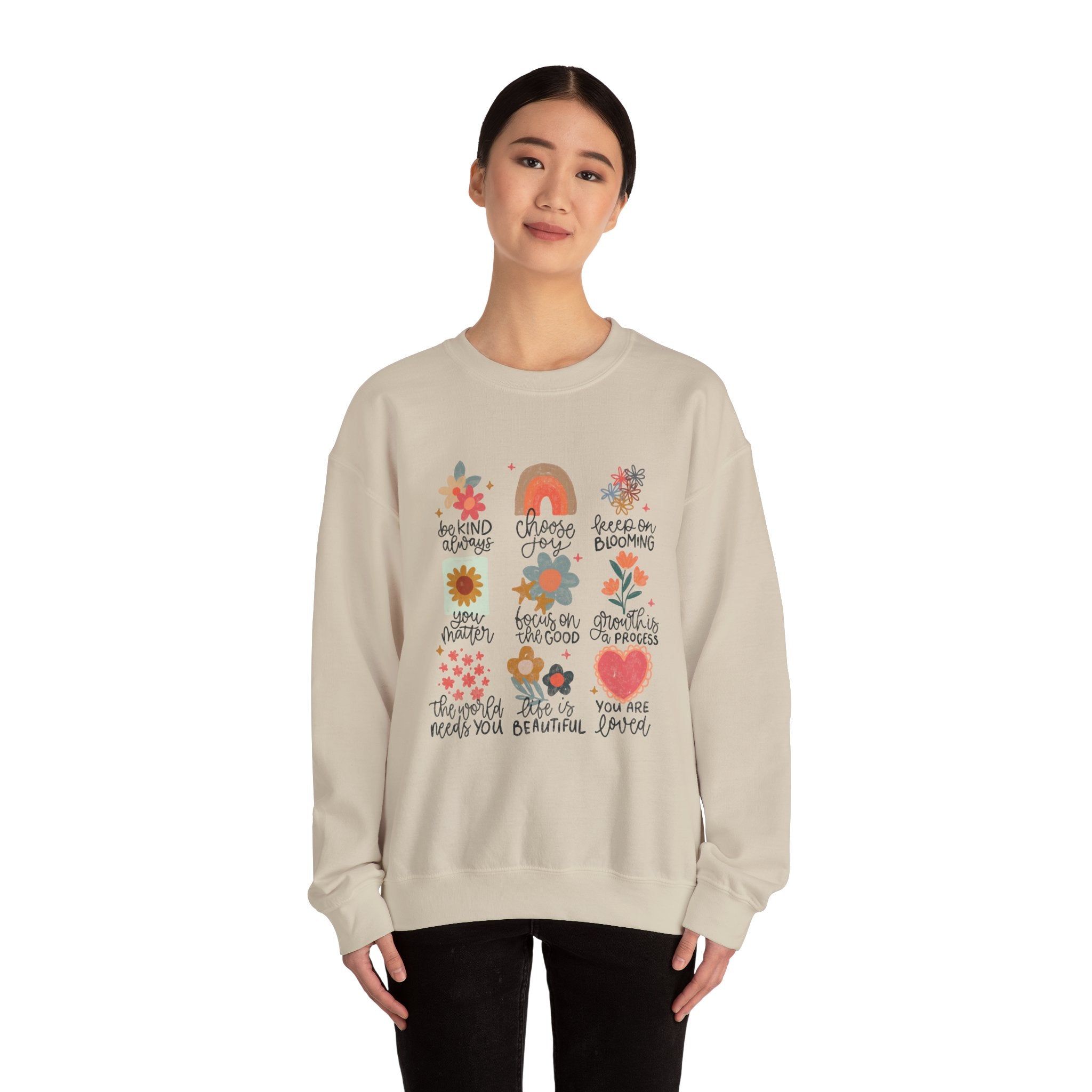 BE KIND TO ALL TIME SWEATSHIRT