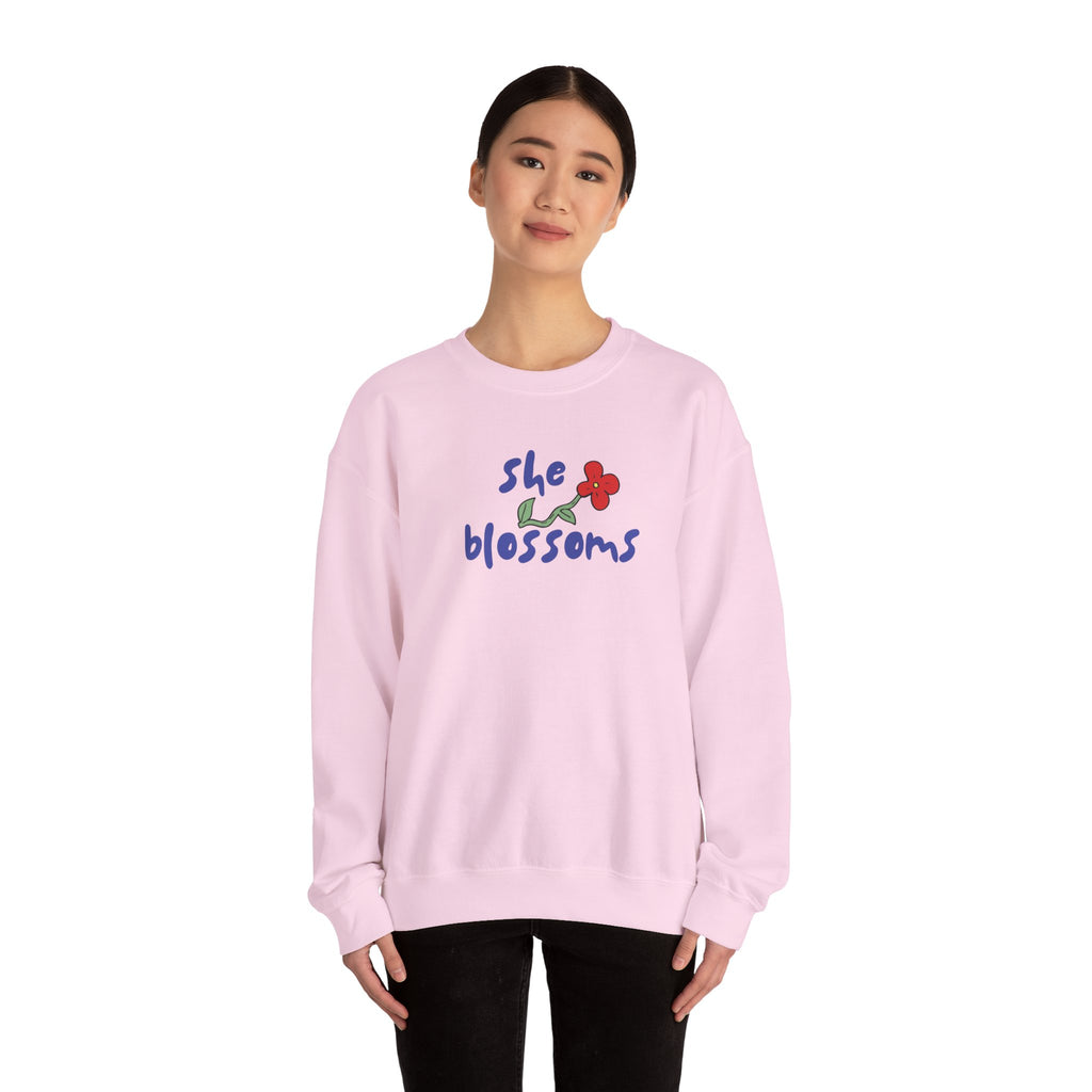 SHE BLOOMS SWEATSHIRT