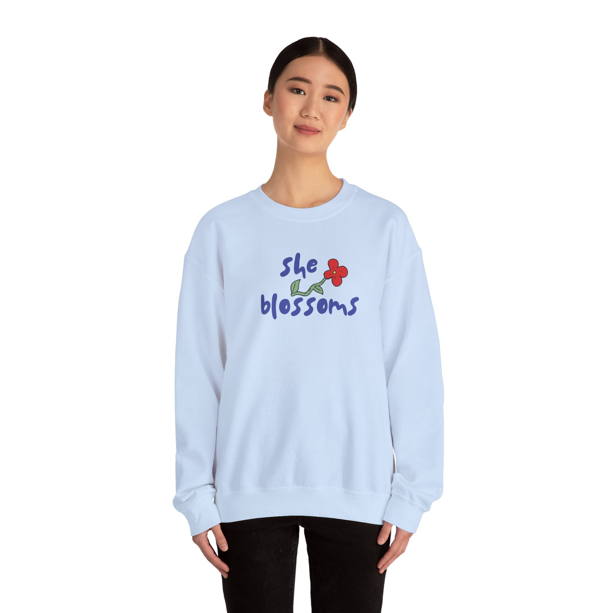 SHE BLOOMS SWEATSHIRT