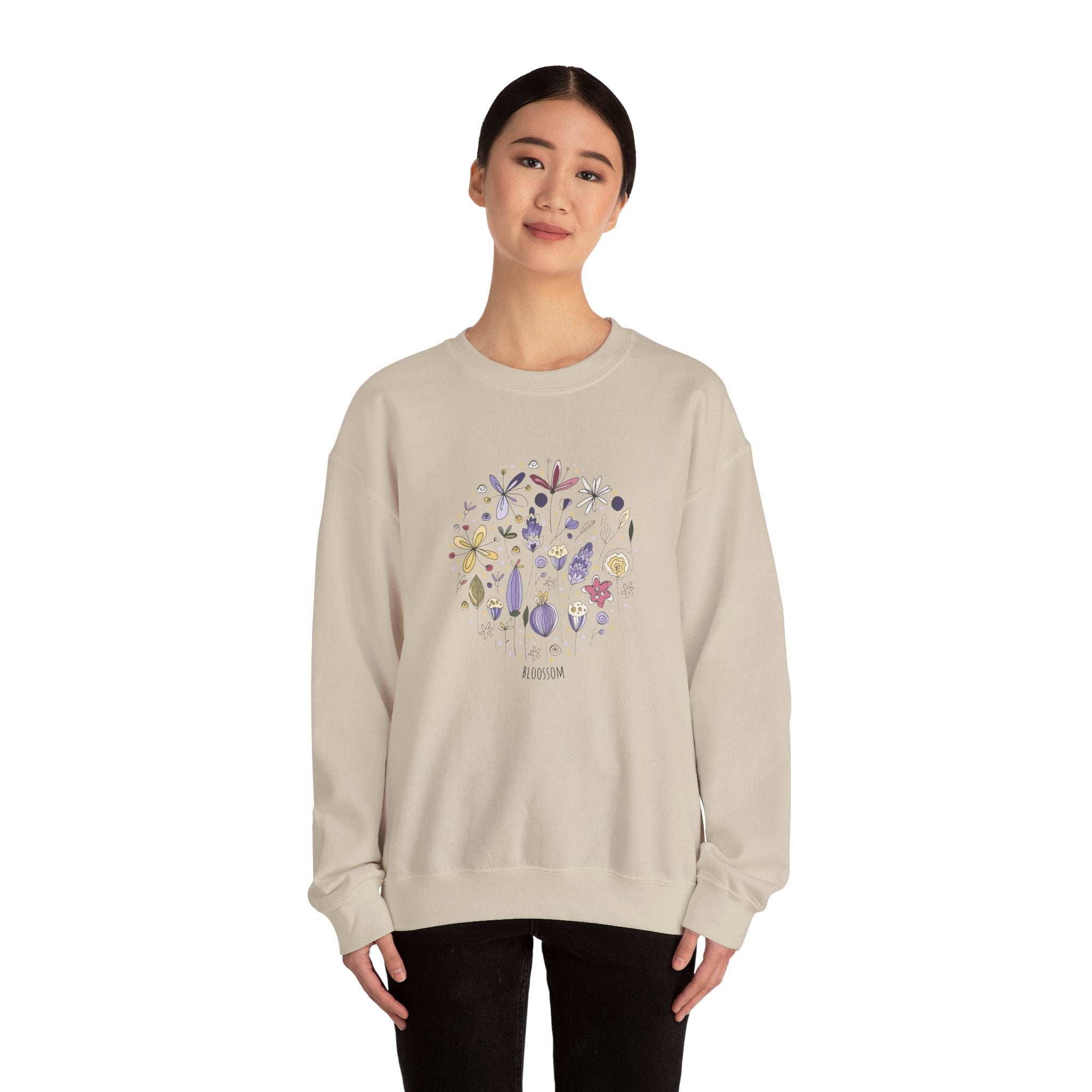 BLOSSOM FLORAL SWEATSHIRT