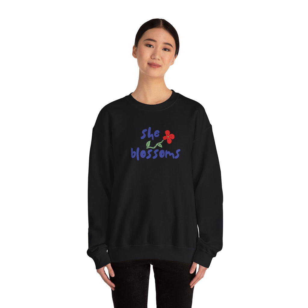 SHE BLOOMS SWEATSHIRT