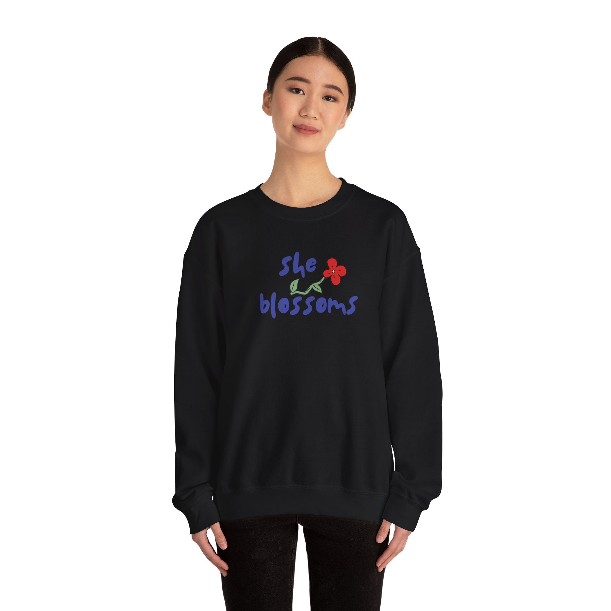 SHE BLOOMS SWEATSHIRT